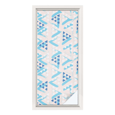 Dekorplast till fönster mosaik Geometriska mönster