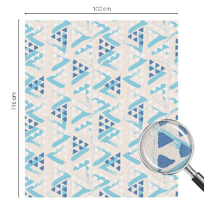 Dekorplast till fönster mosaik Geometriska mönster