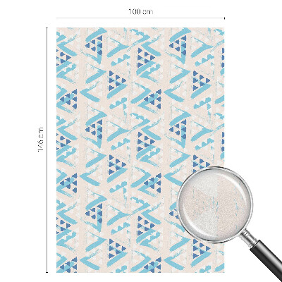 Dekorplast till fönster mosaik Geometriska mönster