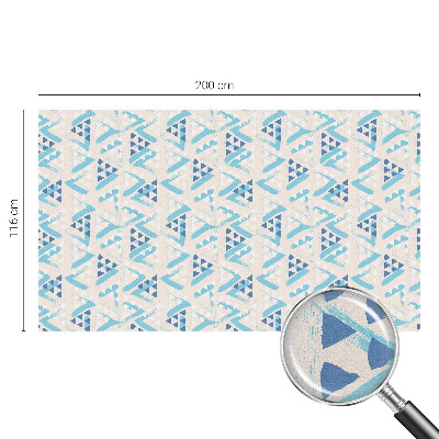 Dekorplast till fönster mosaik Geometriska mönster