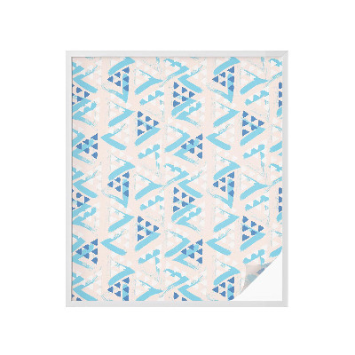 Dekorplast till fönster mosaik Geometriska mönster