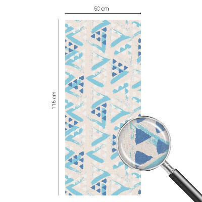 Dekorplast till fönster mosaik Geometriska mönster