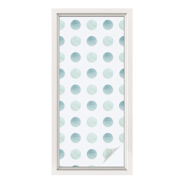 Solfilm fönster insynsskydd Fina cirklar