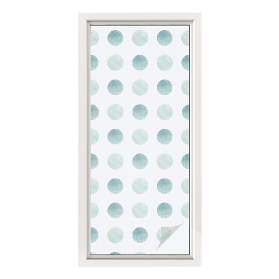 Solfilm fönster insynsskydd Fina cirklar