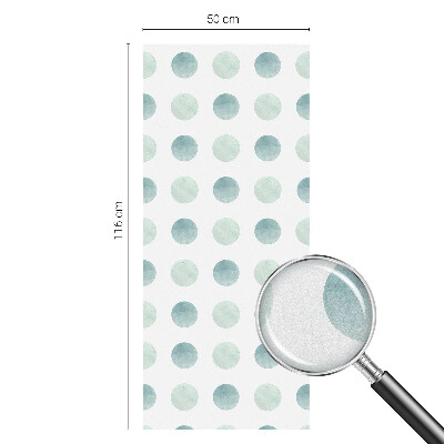 Solfilm fönster insynsskydd Fina cirklar