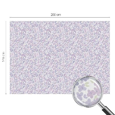 Fönsterfilm med mosaikmönster Blommig lätthet