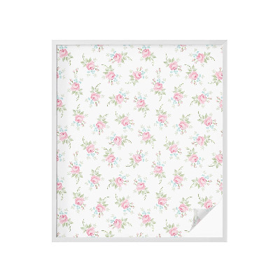 Fönsterfilm med mosaikmönster Romantiska rosor