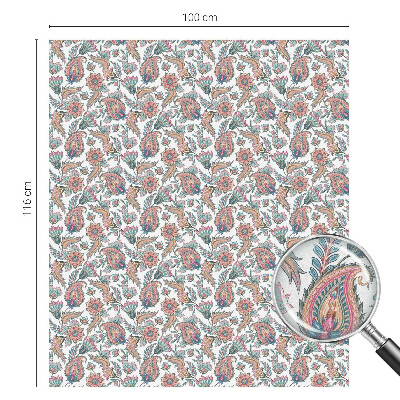 Frostfilm med dekorativt mönster Blommig elegans