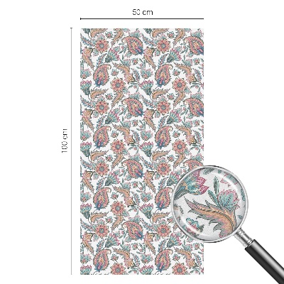 Frostfilm med dekorativt mönster Blommig elegans