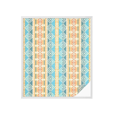 Dekorplast till fönster mosaik Geometriska motiv