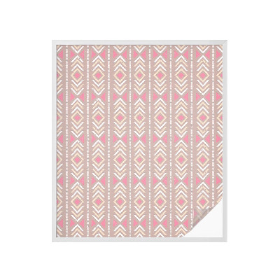 Fönsterfilm med mosaikmönster Etniska romber