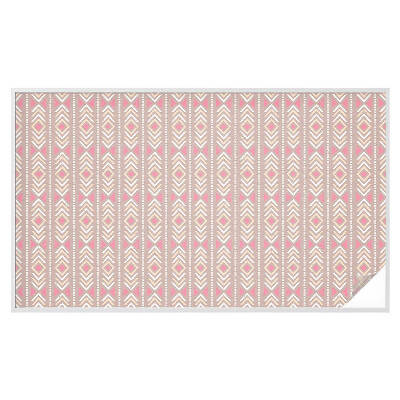 Fönsterfilm med mosaikmönster Etniska romber