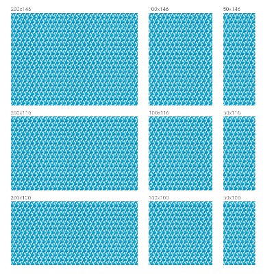 Frostfilm med dekorativt mönster Geometriska kuber