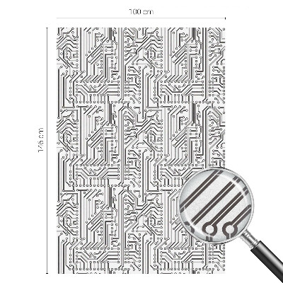 Dekorplast till fönster mosaik Tekniskt tema