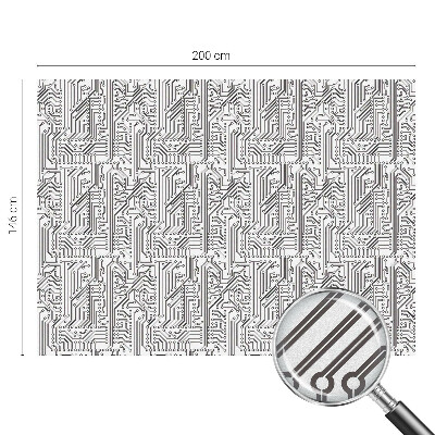 Dekorplast till fönster mosaik Tekniskt tema