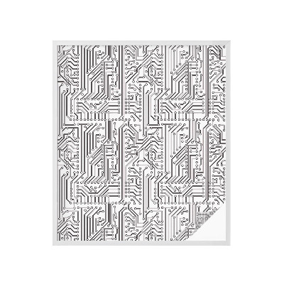 Dekorplast till fönster mosaik Tekniskt tema