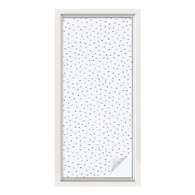 Dekorplast till fönster mosaik Geometriska trianglar