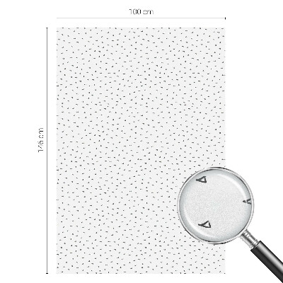 Dekorplast till fönster mosaik Geometriska trianglar