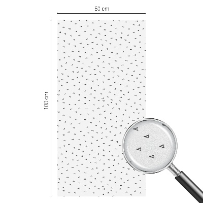 Dekorplast till fönster mosaik Geometriska trianglar