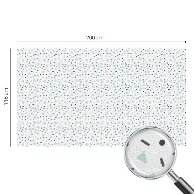 Solfilm fönster insynsskydd Geometriska figurer