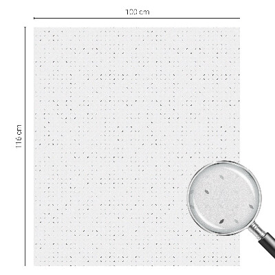 Fönsterfilm med mosaikmönster Minimalistiska prickar