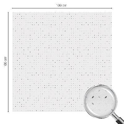 Fönsterfilm med mosaikmönster Minimalistiska prickar
