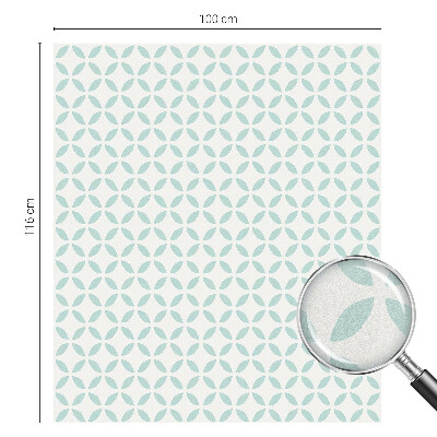 Solfilm fönster insynsskydd Abstrakta former