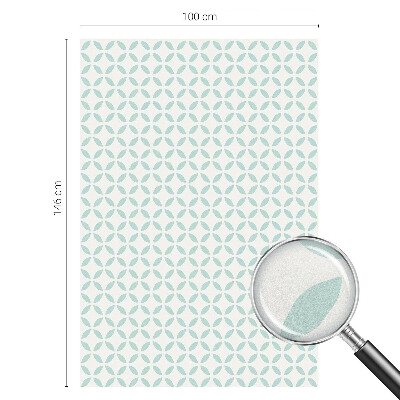 Solfilm fönster insynsskydd Abstrakta former