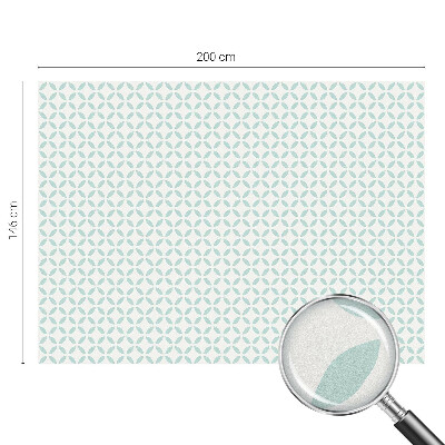 Solfilm fönster insynsskydd Abstrakta former