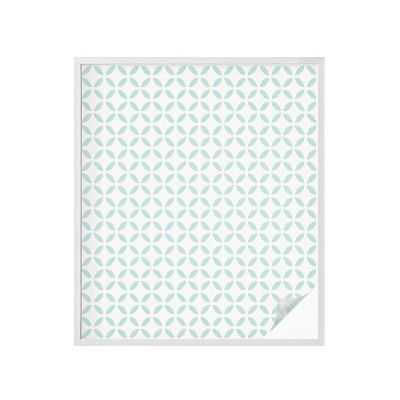 Solfilm fönster insynsskydd Abstrakta former