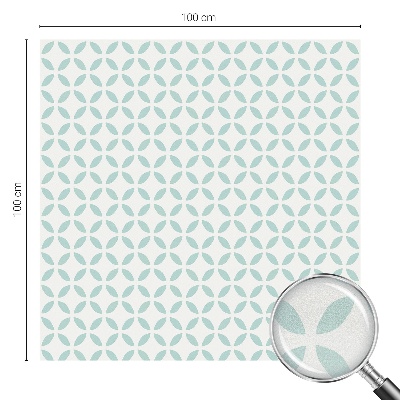 Solfilm fönster insynsskydd Abstrakta former