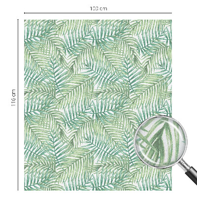 Fönsterfilm med mosaikmönster Grön ormbunke