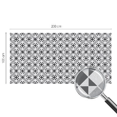 Fönsterfilm med mosaikmönster Geometriska mönster