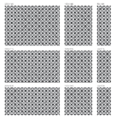 Fönsterfilm med mosaikmönster Geometriska mönster