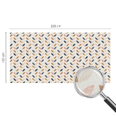 Solfilm fönster insynsskydd Lövmönster