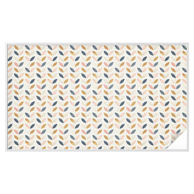 Solfilm fönster insynsskydd Lövmönster