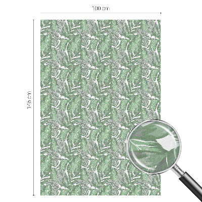 Dekorplast till fönster mosaik Grön harmoni