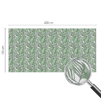 Dekorplast till fönster mosaik Grön harmoni