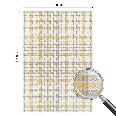 Frostad fönsterfilm med färgat mönster Geometriskt rutnät