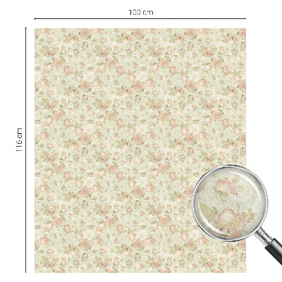 Solfilm fönster insynsskydd Blommig elegans