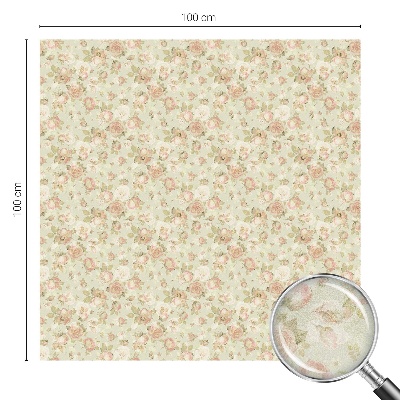 Solfilm fönster insynsskydd Blommig elegans