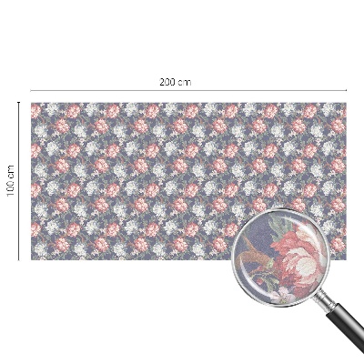 Frostfilm med dekorativt mönster Blommig elegans