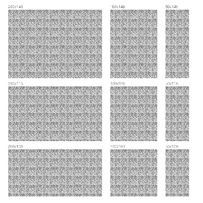 Frostad fönsterfilm med färgat mönster Blommig elegans