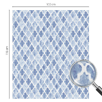 Dekorplast till fönster mosaik Akvarell elegans