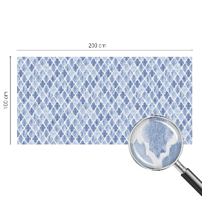 Dekorplast till fönster mosaik Akvarell elegans