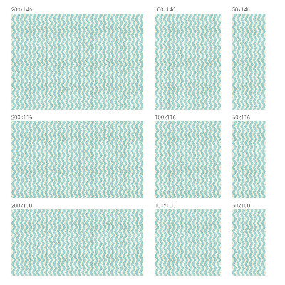 Solfilm fönster insynsskydd Blå sicksack