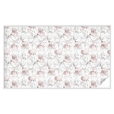 Dekorplast till fönster mosaik Rosenblad