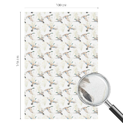 Fönsterfilm med mosaikmönster Fåglar natur