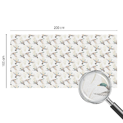 Fönsterfilm med mosaikmönster Fåglar natur