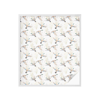 Fönsterfilm med mosaikmönster Fåglar natur